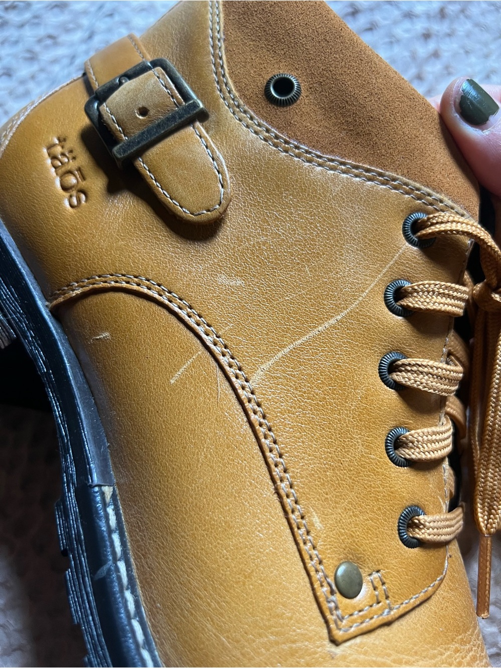 Women’s Taos Ankle Boots in Tan/mustard - Picture 7 of 7